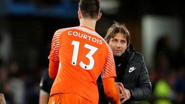 Conte con Courtois.