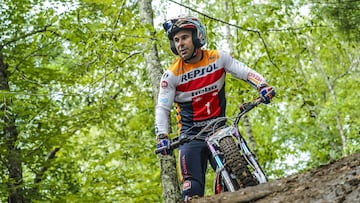 Toni Bou, con la Honda el TrialGP de Estados Unidos.