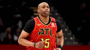 WASHINGTON, DC - MARCH 06: Vince Carter #15 of the Atlanta Hawks runs against the Washington Wizards during the first half at Capital One Arena on March 06, 2020 in Washington, DC. NOTE TO USER: User expressly acknowledges and agrees that, by downloading and or using this photograph, User is consenting to the terms and conditions of the Getty Images License Agreement. (Photo by Will Newton/Getty Images)
PUBLICADA 13/03/20 NA MA35 1COL
