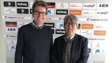 El embajador de Japón estuvo viendo a Inui en Mendizorroza
