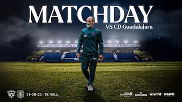 El estreno del Tenerife en un cartel realizado por el club.