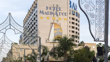 OROPESA DEL MAR, SPAIN - SEPTEMBER 11: Hotel Balneario Marina D'Or on September 11, 2022 in Oropesa del Mar, Spain. 'Marina dOr - Ciudad de Vacaciones' is a neighborhood and a beach resort in the Province of Castellón in eastern Spain. (Photo by David Benito/Getty Images)