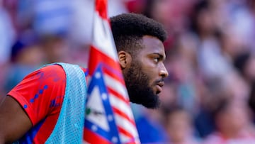 Thomas Lemar, con el Atlético.