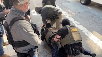 La impresionante detención de ICE a plena luz del día en Washington