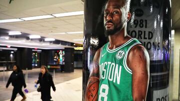 Una imagen de Kemba Walker, jugador de los Boston Celtics de la NBA