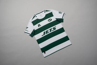 Las camisetas de los equipos de la NFL al estilo clásico del fútbol
