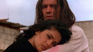 Salma Hayek Antonio Banderas Desperado escena de sexo