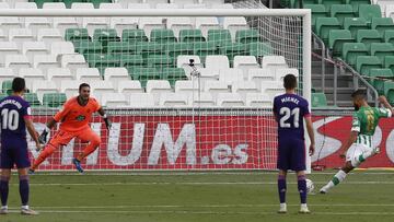 20/09/20 PARTIDO PRIMERA DIVISION
BETIS - VALLADOLID
PRIMER GOL NABIL FEKIR PENALTI 1-0 ROBERTO JIMENEZ