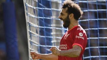 Mohamed Salah, el elegido por Xavi si no viene Haaland