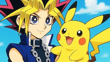 yugioh yu gi oh yami yugi pokemon pikachu