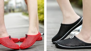 No son de Crocs, pero triunfan en Amazon: estos zuecos ‘barefoot’ son impermeables y muy frescos