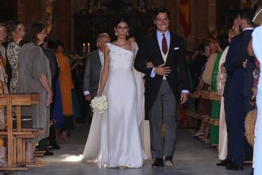 La boda de Ana Cristina Portillo y Santiago Camacho: del vestido de la novia a la ausencia de Bertín Osborne