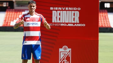 Presentación de Reinier como nuevo jugador del Granada CF para la temporada 2024-25.