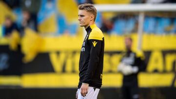 Odegaard, con el Vitesse.