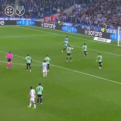 Era gol, gol o gol: lo de Rui Silva ya es historia del Betis en la Copa