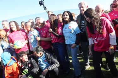Isabel Díaz Ayuso, Ana Obregón, Richy Castellanos, Luis Cobos, Juan José Ballesta, Joaquin Cortés, Encarna Salazar, Poty Castillo, entre otros en el Partido Benéfico "Artistas vs Famosos".