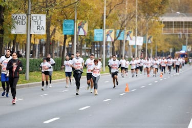 Las mejores imágenes de la carrera solidaria Madrid corre por Valencia