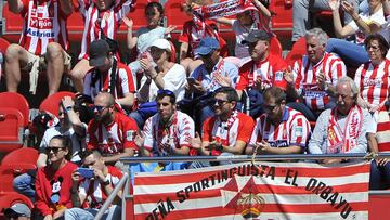 La afición del Sporting.