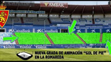 Nueva Grada de Animación Gol de Pie