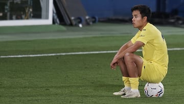 El Villarreal se plantea cortar a Take Kubo en este mercado invernal.