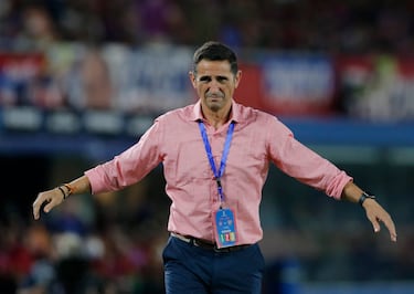 Manolo Jiménez se luce ante Marcelo