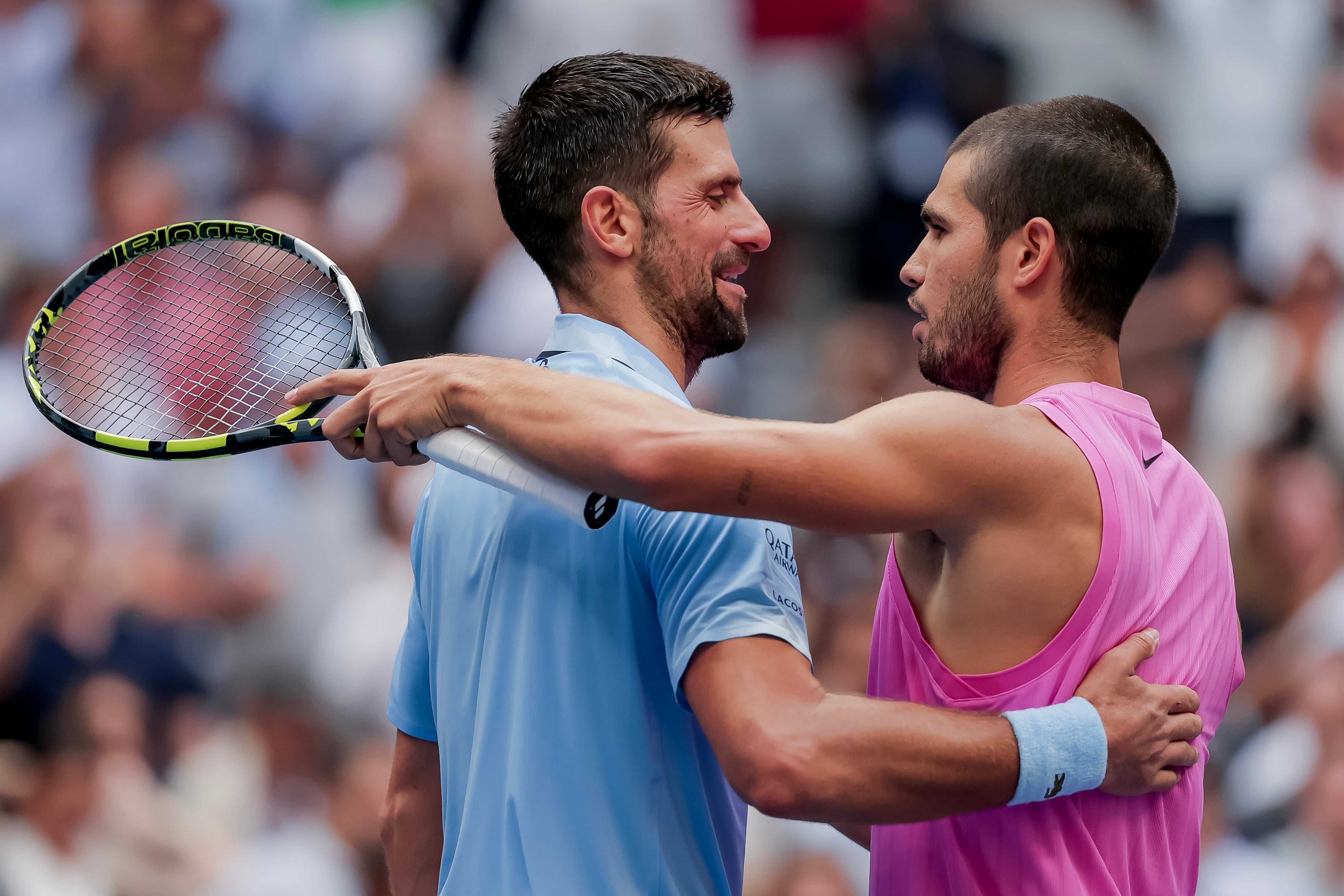 Alcaraz se venga de Djokovic con una victoria de época