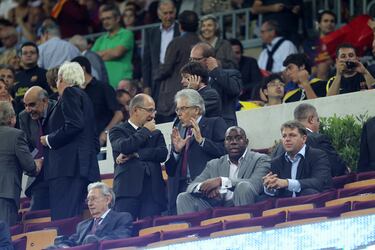 Magic Johnson, exbaloncestista estadounidense.