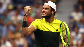 Berrettini toca el cielo tras ganar a Monfils en un duelo épico