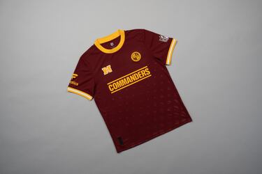 Las camisetas de los equipos de la NFL al estilo clásico del fútbol