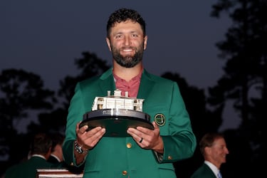 Rahm es el primer europeo campeón en Augusta y el US Open.
