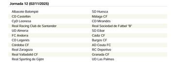 El calendario de LaLiga Hypermotion 25/26