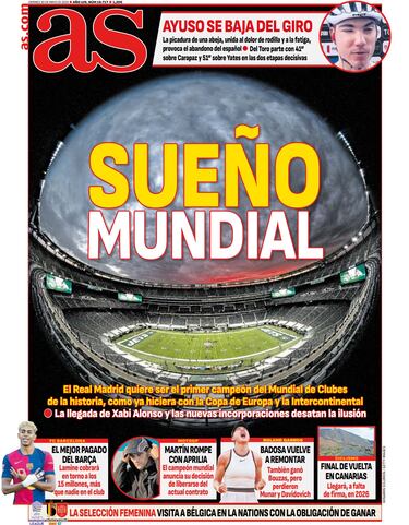 Las portadas de AS de mayo