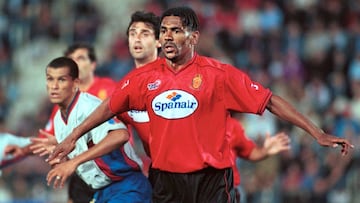 Engonga, con el Mallorca.