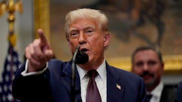 Donald Trump, presidente de Estados Unidos.