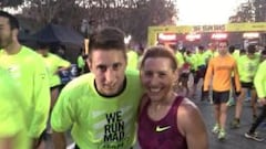 Marta Domínguez, sin dorsal ni ropa oficial, no fue descalificada