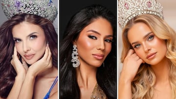Representantes de Costa Rica, Puerto Rico y Chile rumbo a Miss Universo 2025.