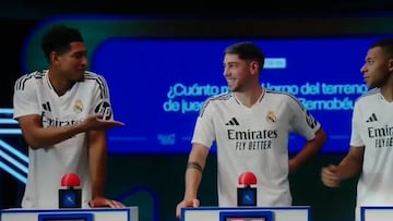 Bellingham dice en inglés lo que mide el Bernabéu y Valverde le pide que traduzca: el ‘vacile’ que le mete es tremendo