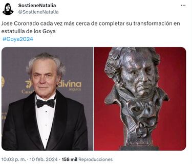 Los memes más divertidos de los Goya