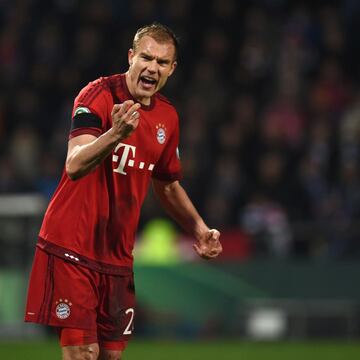 Holger Badstuber debutó a los 20 años con Bayern Múnich bajo el mando de Louis Van Gaal.