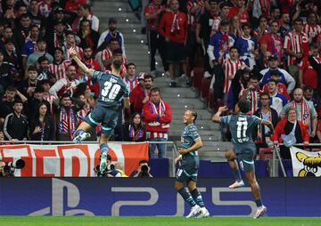 Los goles del Atleti-Leipzig, en imágenes