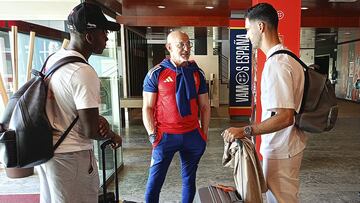 Mikel Merino y Nico Williams se suman en el segundo entrenamiento de España