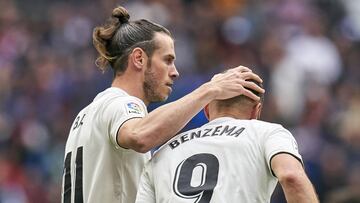 Bale y Benzema, con el Real Madrid.