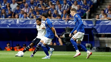 24/08/2025 PARTIDO PRIMERA DIVISION
OVIEDO - REAL MADRID
OCASION DANI CARVAJAL
PASE RODRYGO GOES