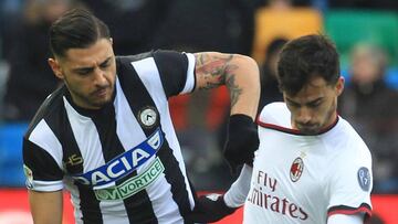 Suso, en su partido ante el Udinese.