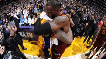 Kobe a LeBron: "Ahora es mi familia, haré lo que sea por él"