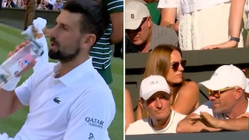 La ida de olla de Djokovic con su propio box cuando iba 2-0 abajo: no sabían dónde meterse