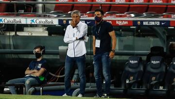 Quique Setién sólo se lleva 16 jugadores a Vitoria
