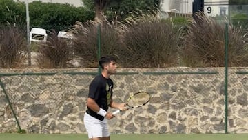 Alcaraz, con la mirada puesta en el US Open