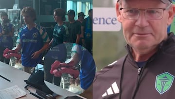 Seattle Sounders cambia los jerseys de Messi por uno de Paul Rothrock tras declaración del DT