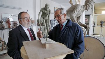 15/02/18 CICLISMO
REPORTAJE ESCULTURA FEDERICO BAHAMONTES